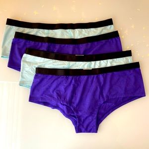 Me Undies Cheeky Brief Panties-4 Pairs-Women Size M